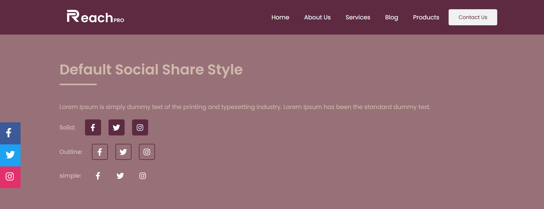 SocialShare